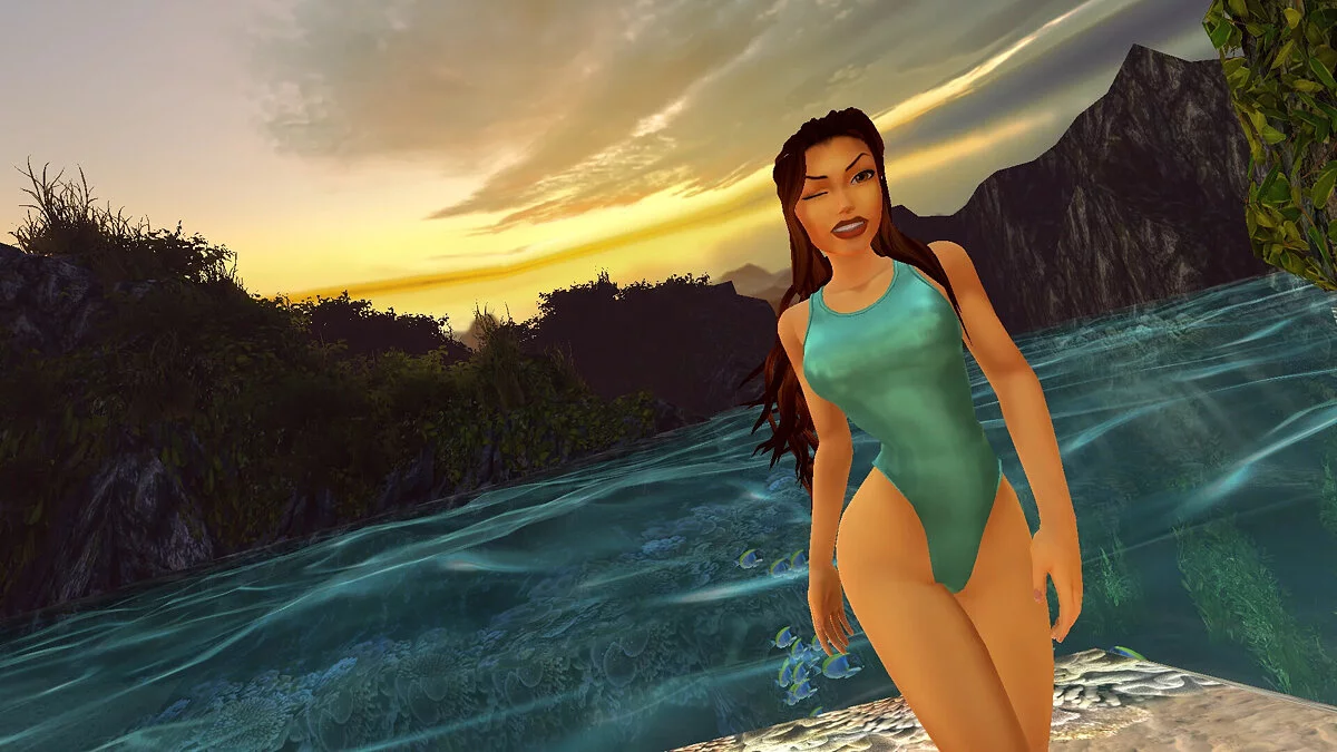 Tomb Raider 1-3 Remastered — Распущенные волосы Лары