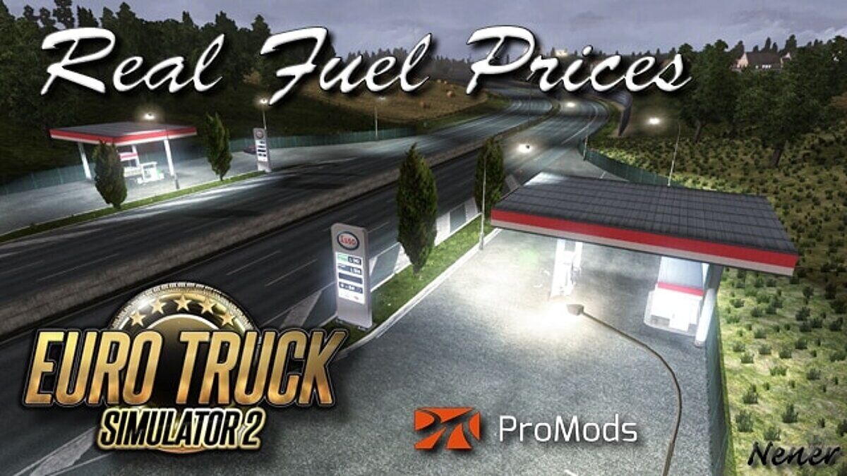 Euro Truck Simulator 2 — Реальные цены на заправках [19.06.2024]