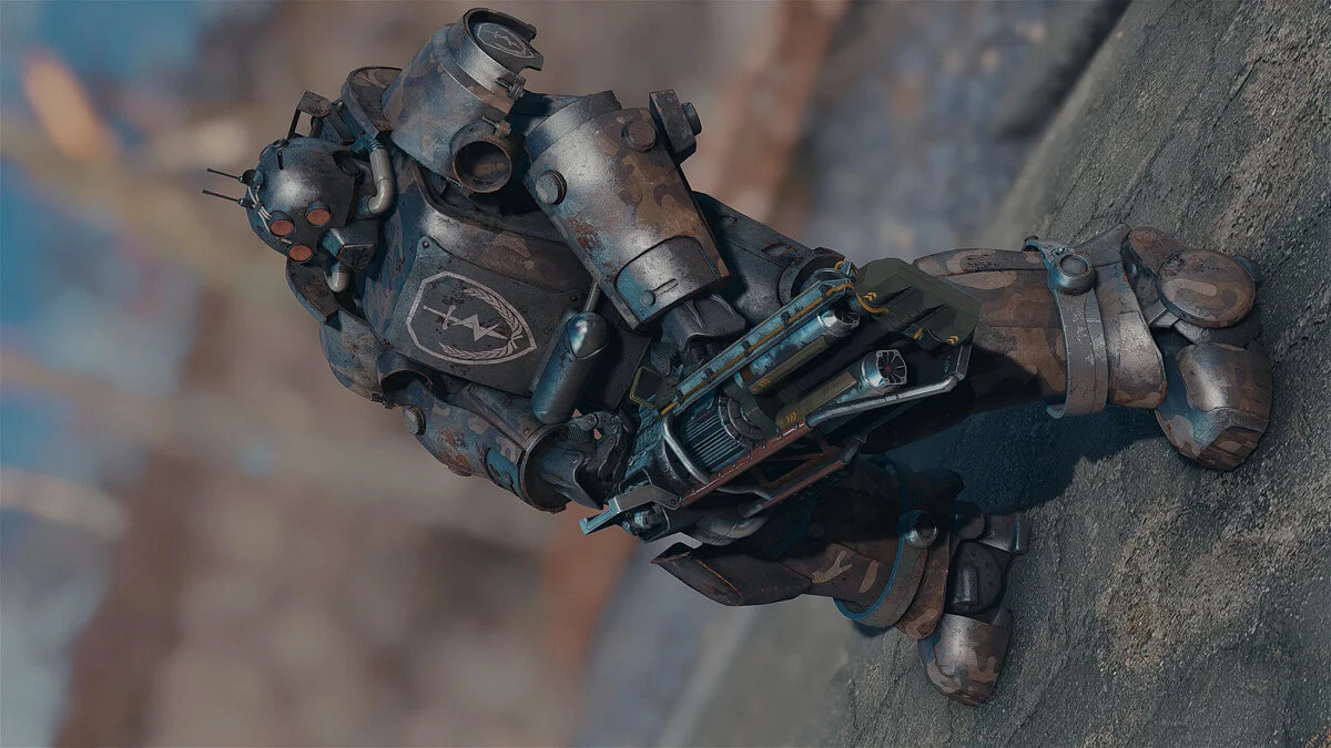 Fallout 4 — Red Shift Power Armor — броня с красной звездой из Fallout 76