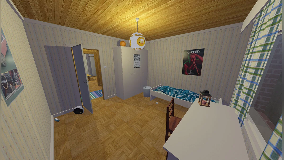 My Summer Car — Стоковая фиолетовая Satsuma, с сабвуфером и ништяками