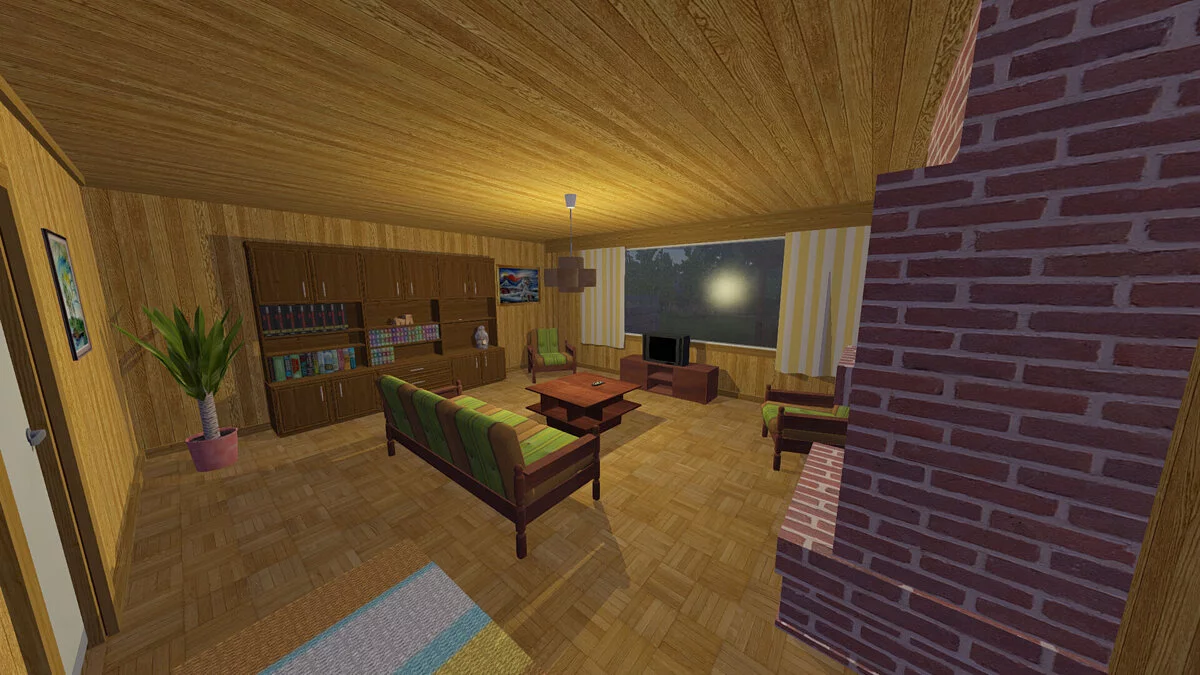 My Summer Car — Стоковая фиолетовая Satsuma, с сабвуфером и ништяками