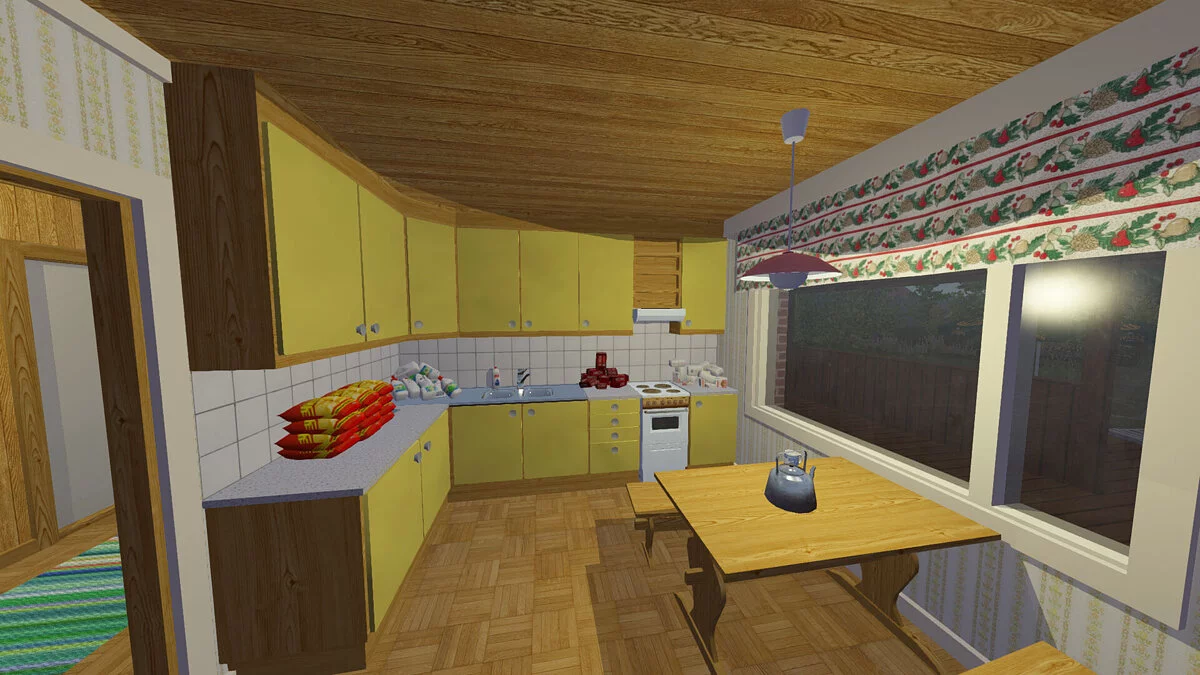 My Summer Car — Стоковая фиолетовая Satsuma, с сабвуфером и ништяками