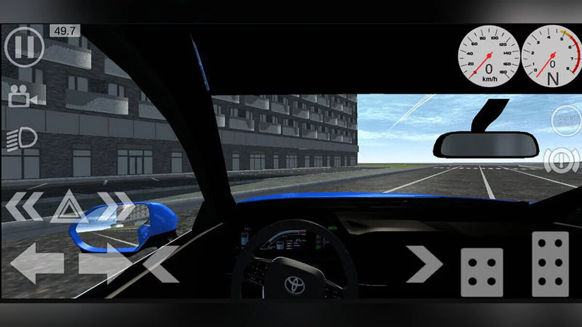 Simple Car Crash Physics Sim — Toyota Mirai