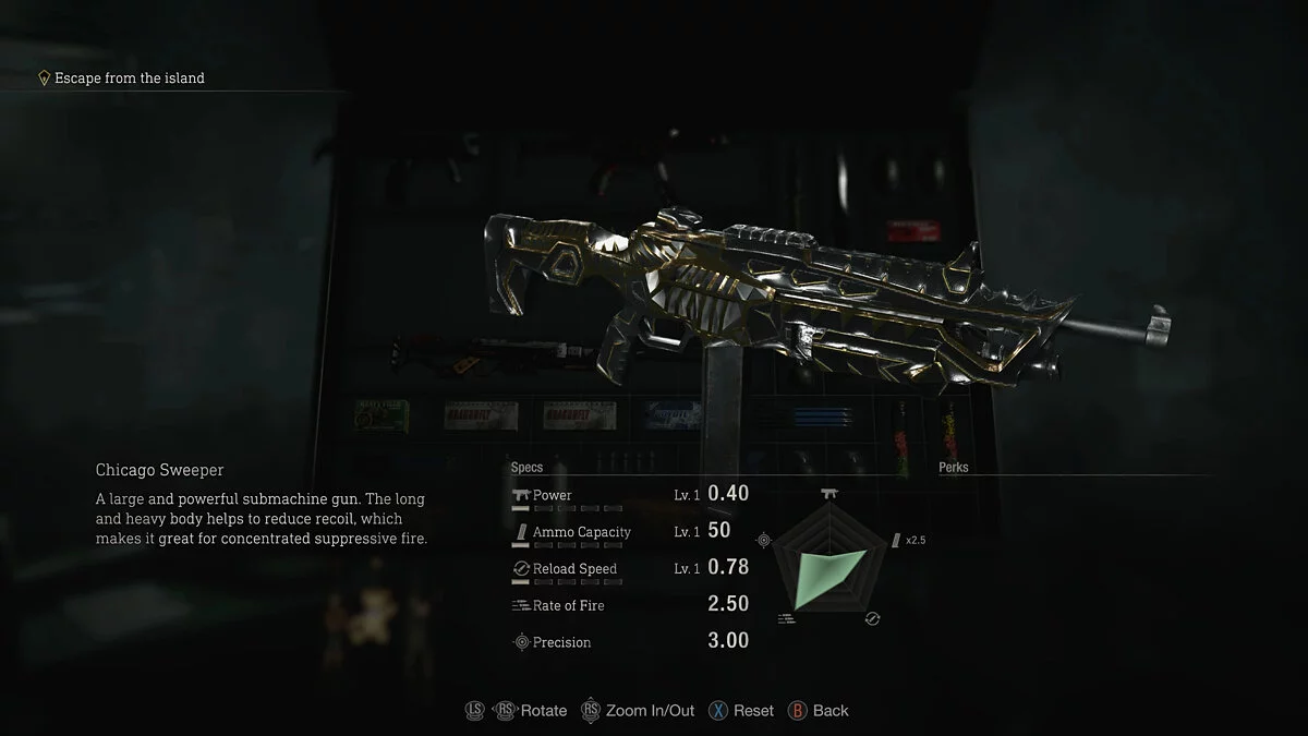 Resident Evil 4 Remake (2023) — Третий набор оружия из игры APEX