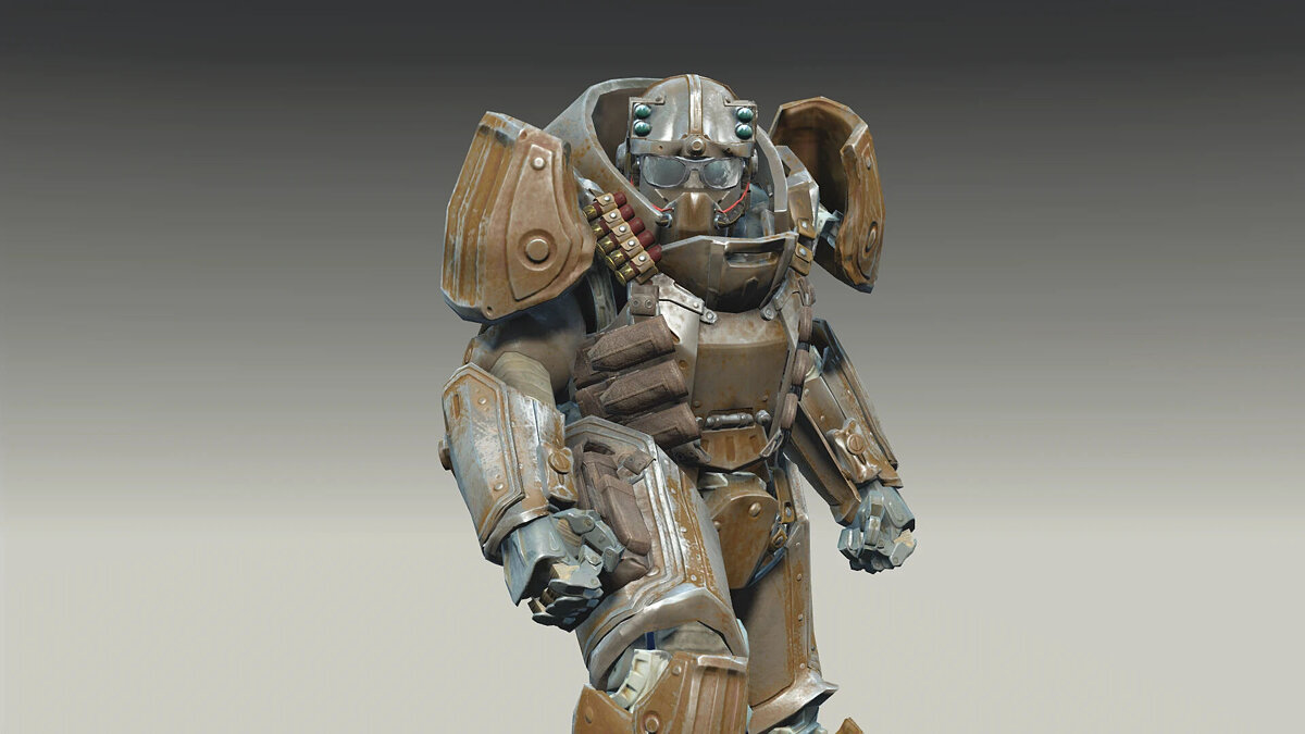 Fallout 4 — Tumbajamba's Combat Power Armor — боевая силовая броня БСБ