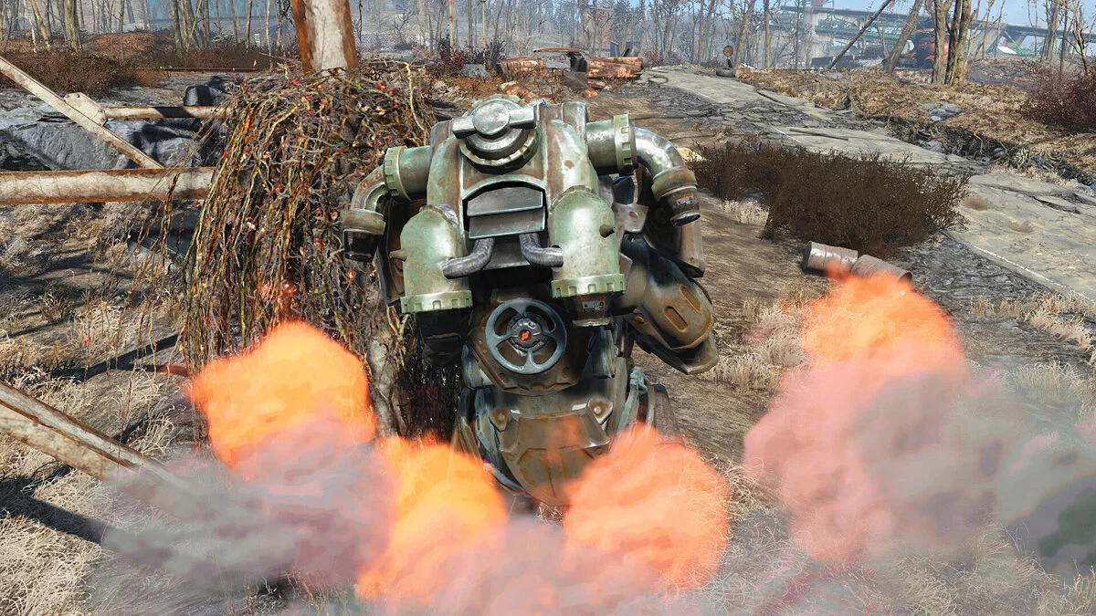 Fallout 4 — Tumbajamba's Combat Power Armor — боевая силовая броня БСБ