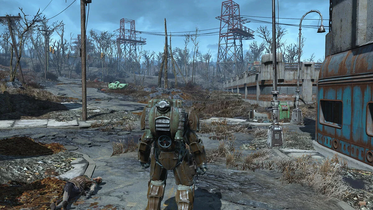 Fallout 4 — Tumbajamba's Combat Power Armor — боевая силовая броня БСБ