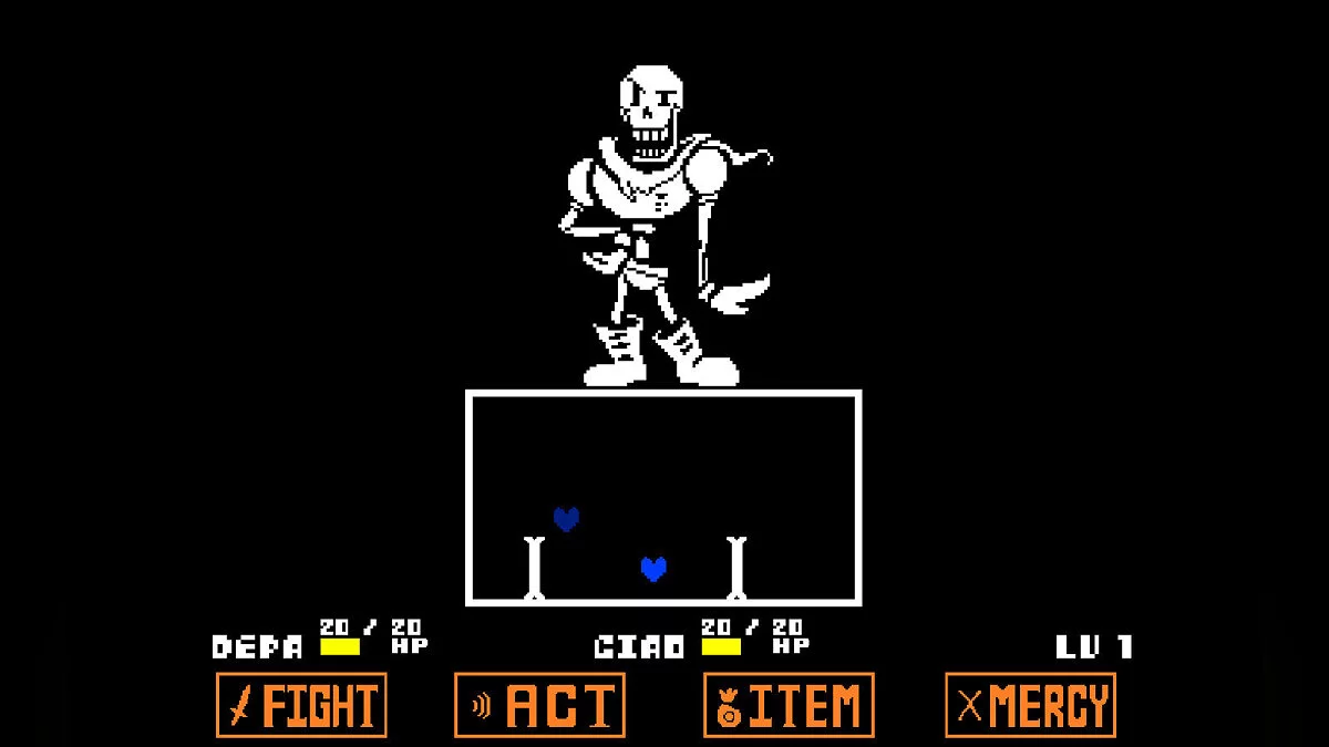 Undertale — Undertale Together — игра в совместном режиме