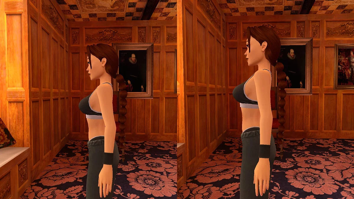 Tomb Raider 1-3 Remastered — Увеличение груди