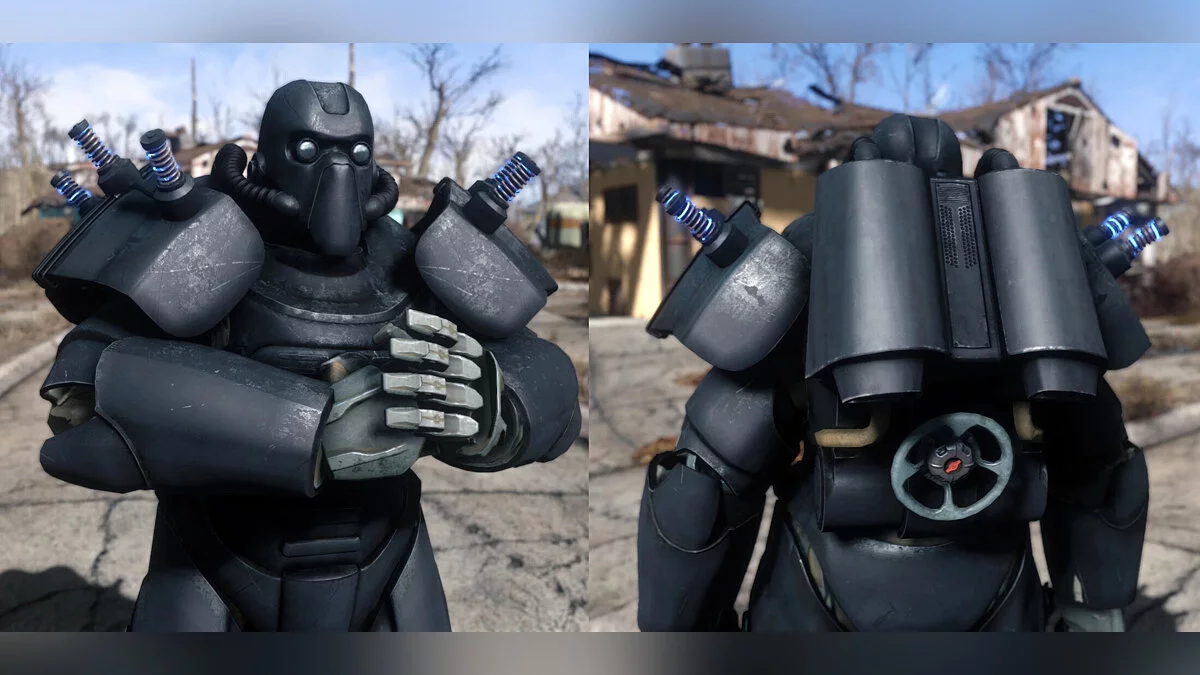 Fallout 4 — Vault Tec Power Armor — силовая броня производства фирмы «Волт-Тек»