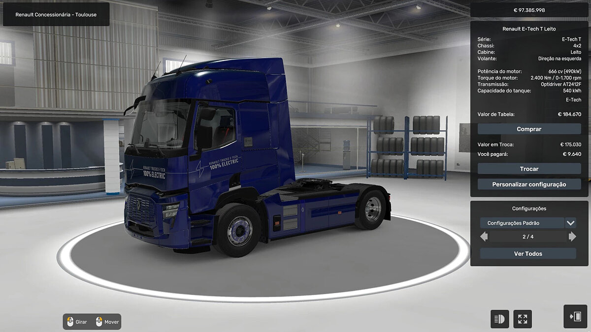 Euro Truck Simulator 2 — Все грузовики у диллеров