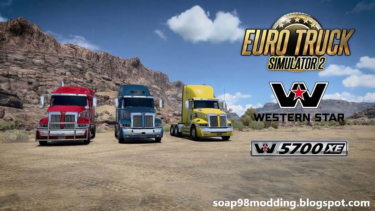 Euro Truck Simulator 2 — Western Star 5700XE