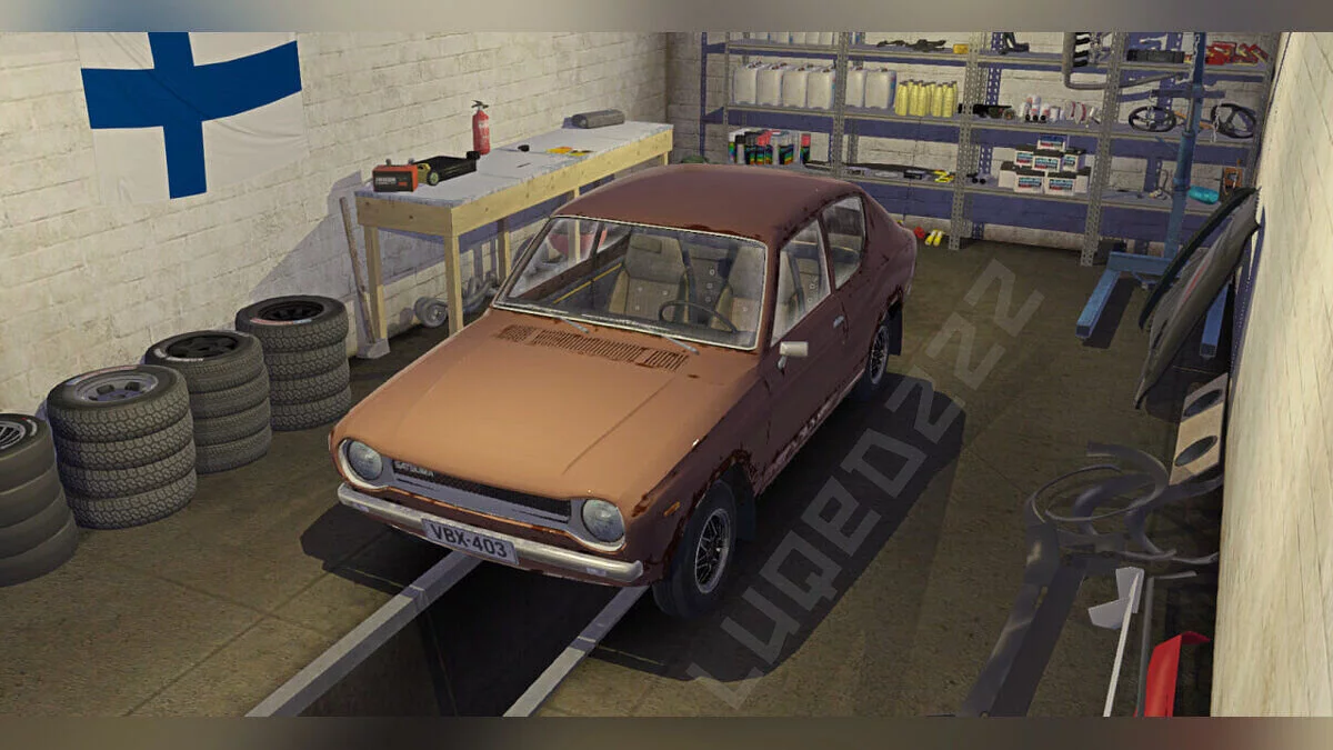 My Summer Car — Заводское состояние, гараж забит тюнингом