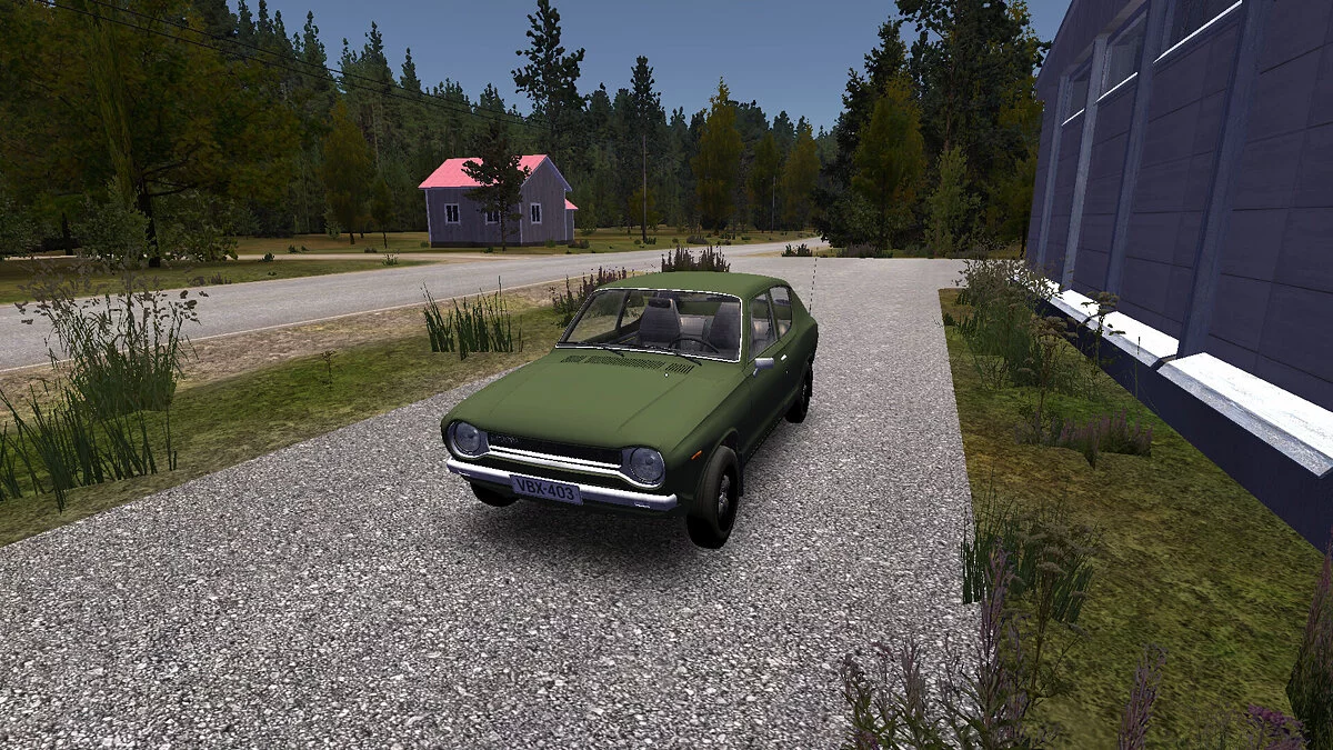 My Summer Car — Зелёная Satsuma с завода