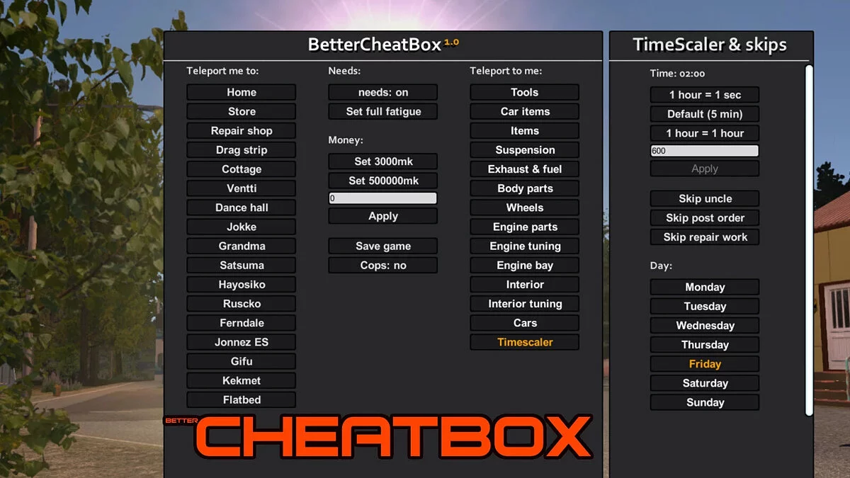 My Summer Car — BetterCheatBox