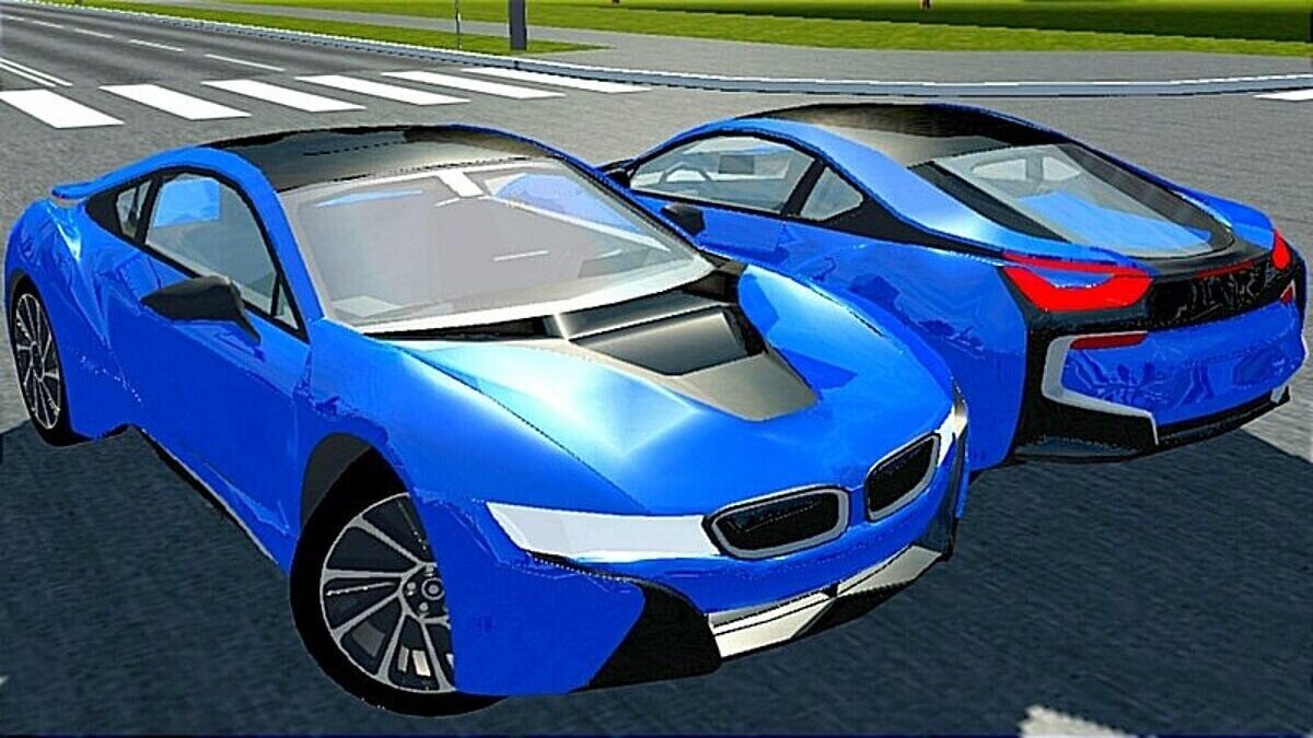 Simple Car Crash Physics Sim — BMW i8