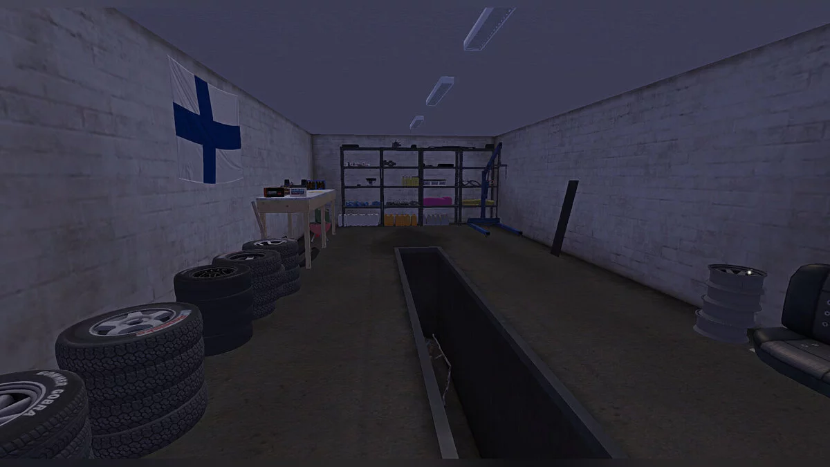 My Summer Car — Чёрная Сатсума фулл тюнинг, 7к марок, весь транспорт у гаража, дом свина есть, есть часы