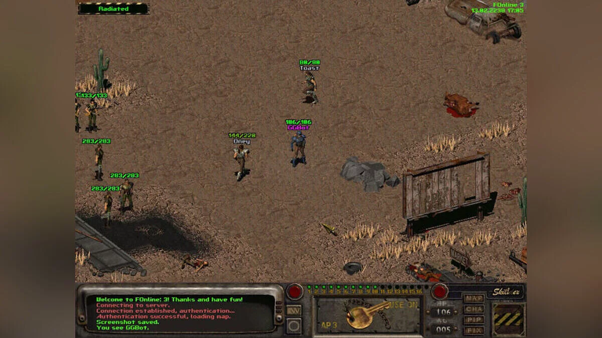 Fallout 2 — FOnline 3 - мультиплеер