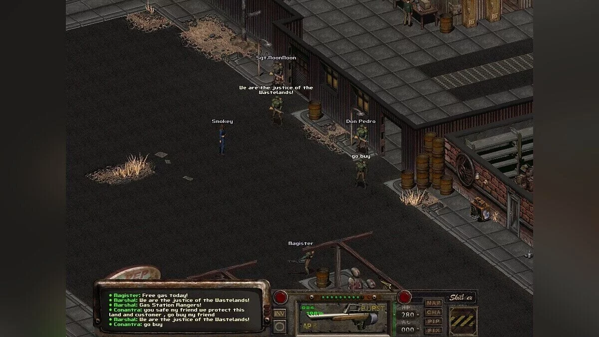 Fallout 2 — FOnline: Reloaded (мультиплеер)