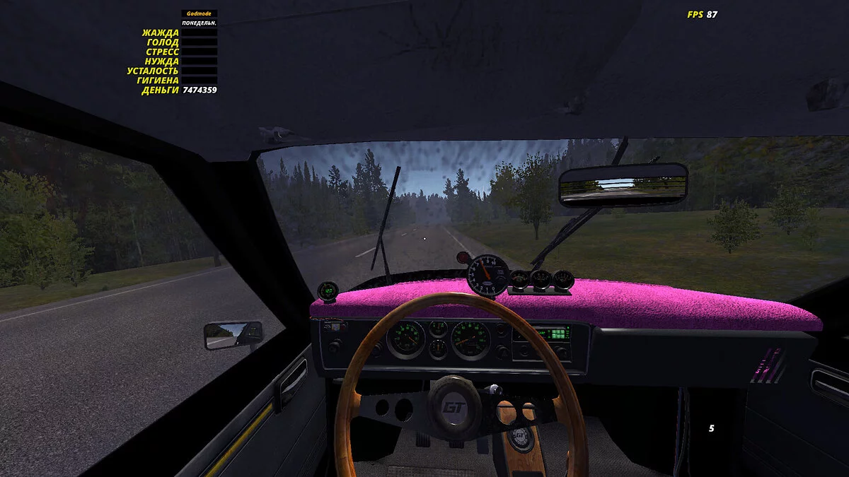 My Summer Car — Гоночная чёрная Сатсума