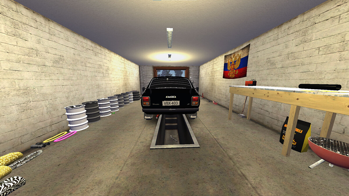 My Summer Car — Гоночная чёрная Сатсума