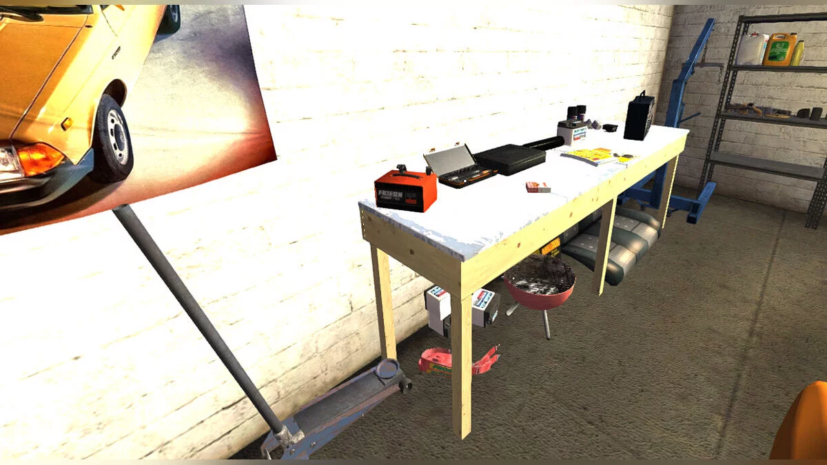 My Summer Car — Гоночная оранжево-розовая Сатсума