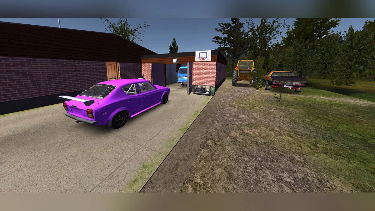 My Summer Car — Ярко-фиолетовая Сатсума