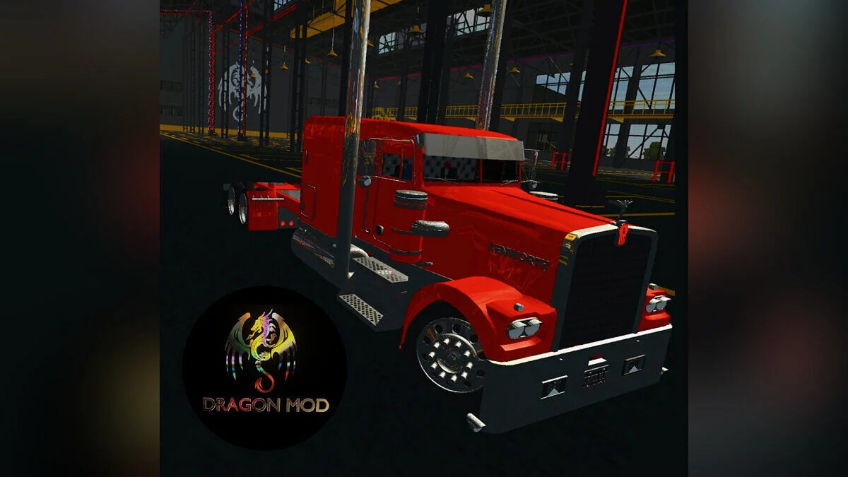 Simple Car Crash Physics Sim — Kenworth W900a 80s