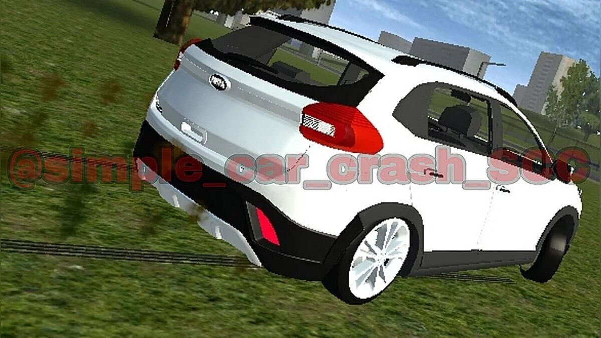 Simple Car Crash Physics Sim — KIA Sorento