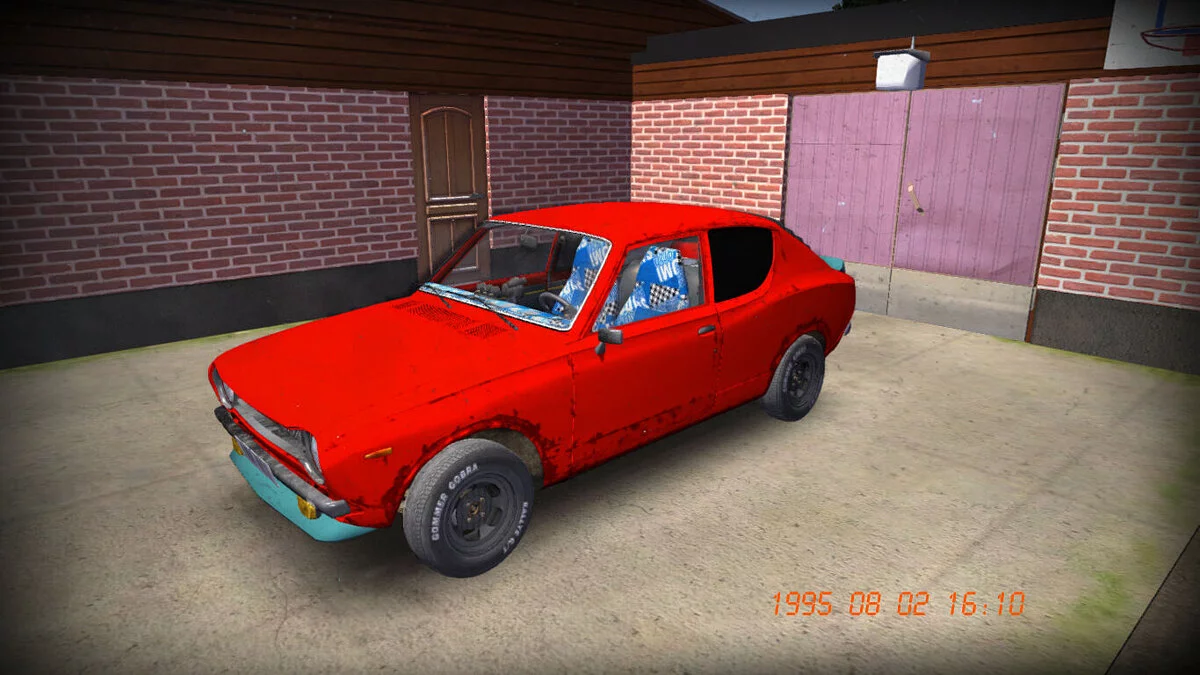 My Summer Car — Красная Satsuma, 17к марок, разгон до 200 км/ч