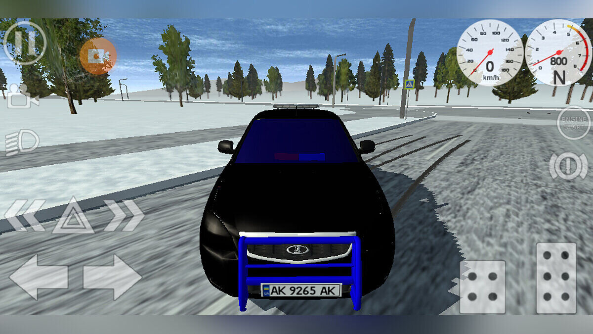Simple Car Crash Physics Sim — Лада Приора