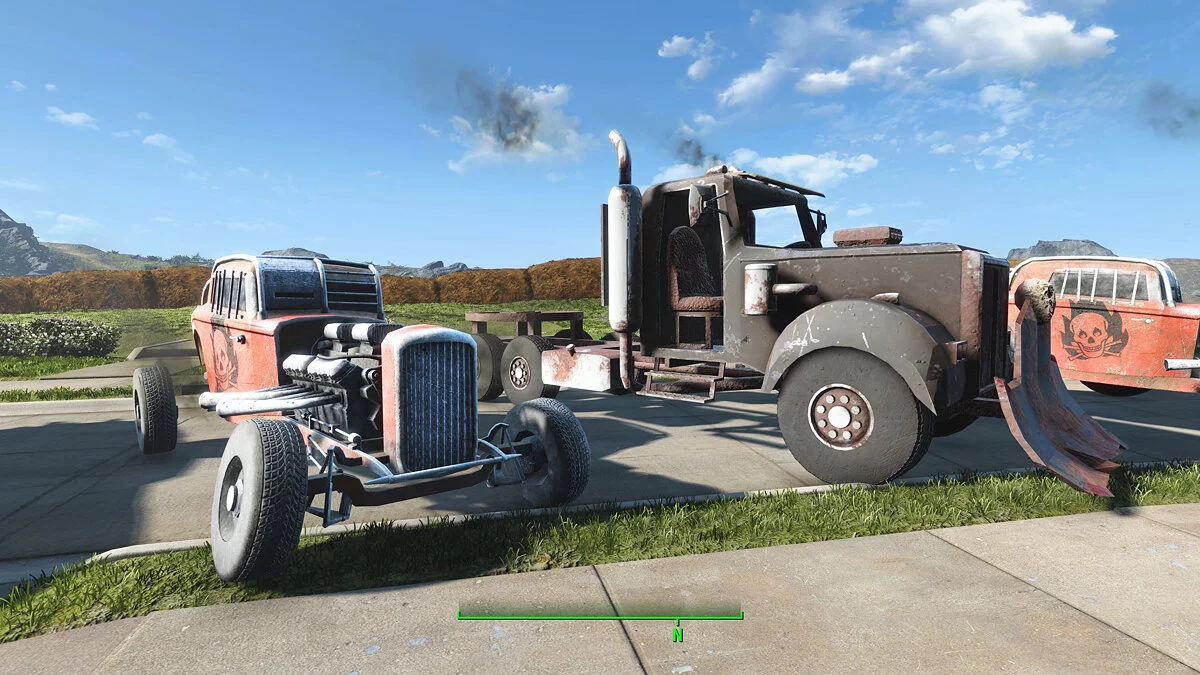 Fallout 4: Game of the Year Edition — Машины, на которых можно ездить