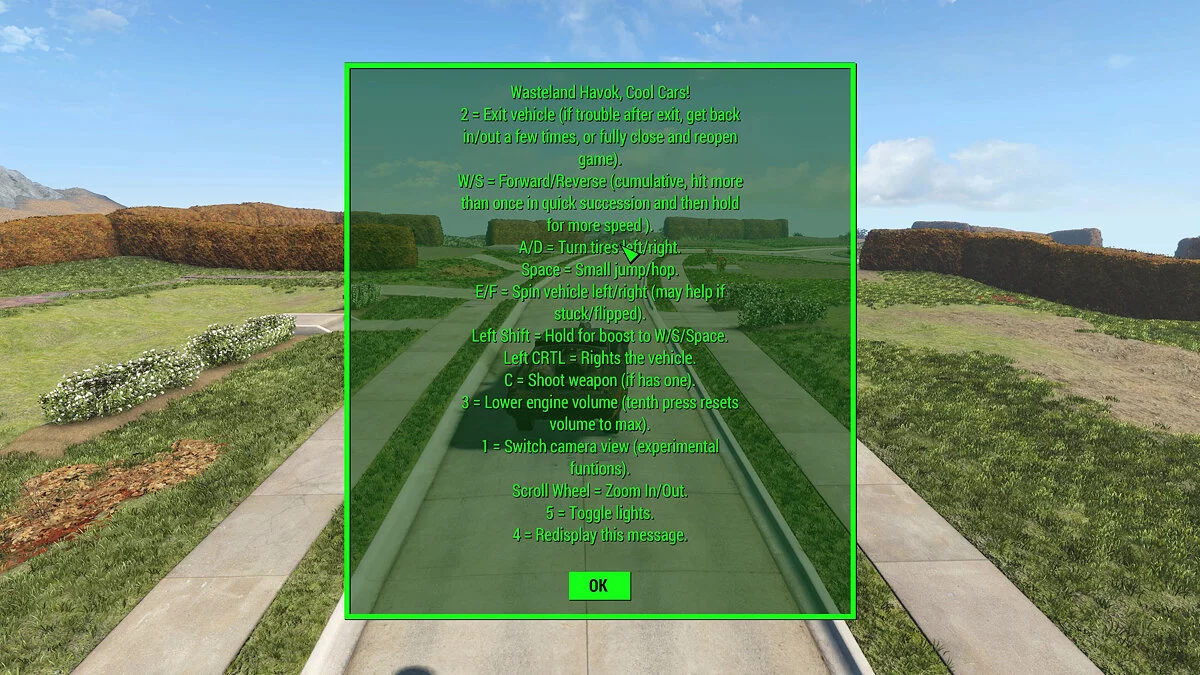 Fallout 4: Game of the Year Edition — Машины, на которых можно ездить