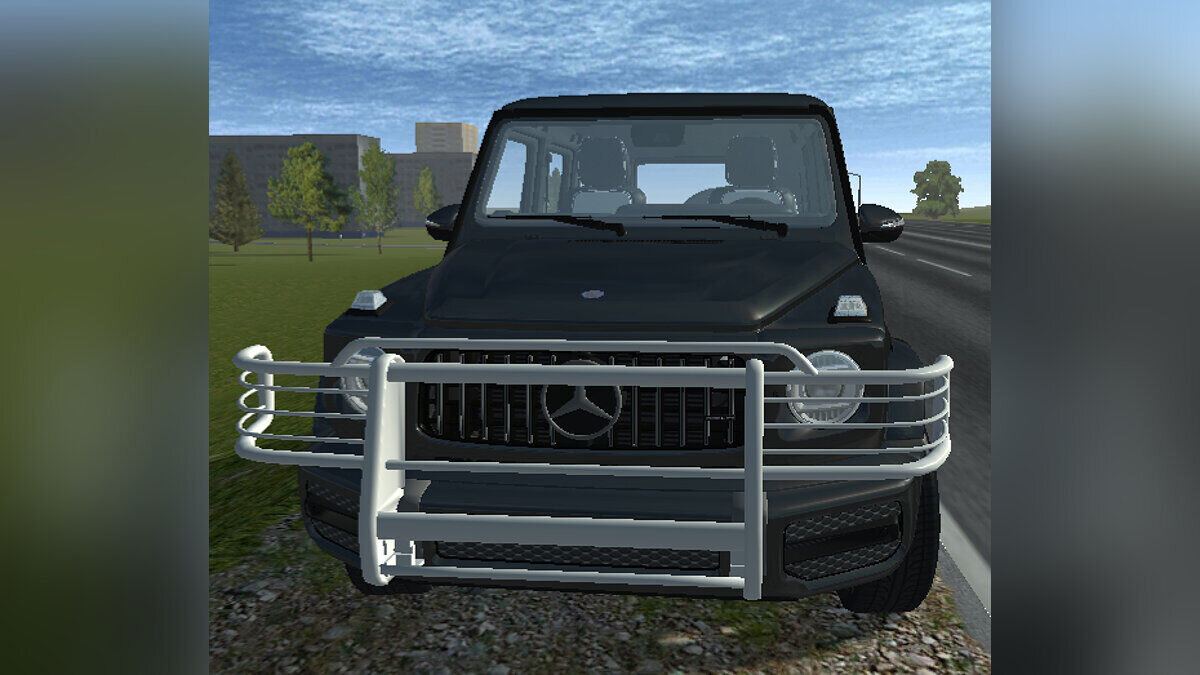 Simple Car Crash Physics Sim — Mercedes-Benz W463