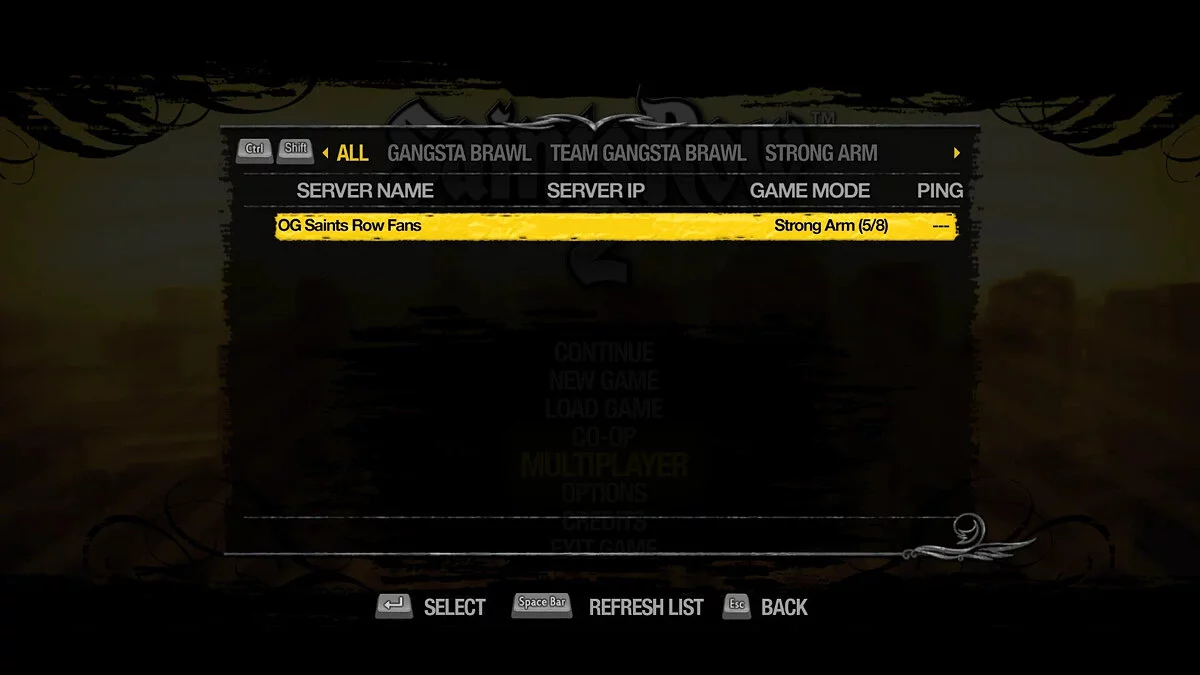Saints Row 2 — Multiplayer Restored — восстановление мультиплеера