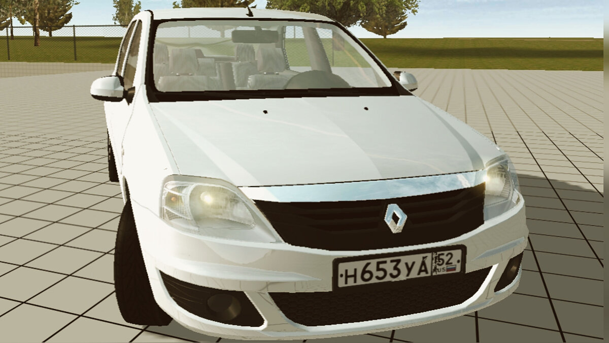 Simple Car Crash Physics Sim — Renault Logan
