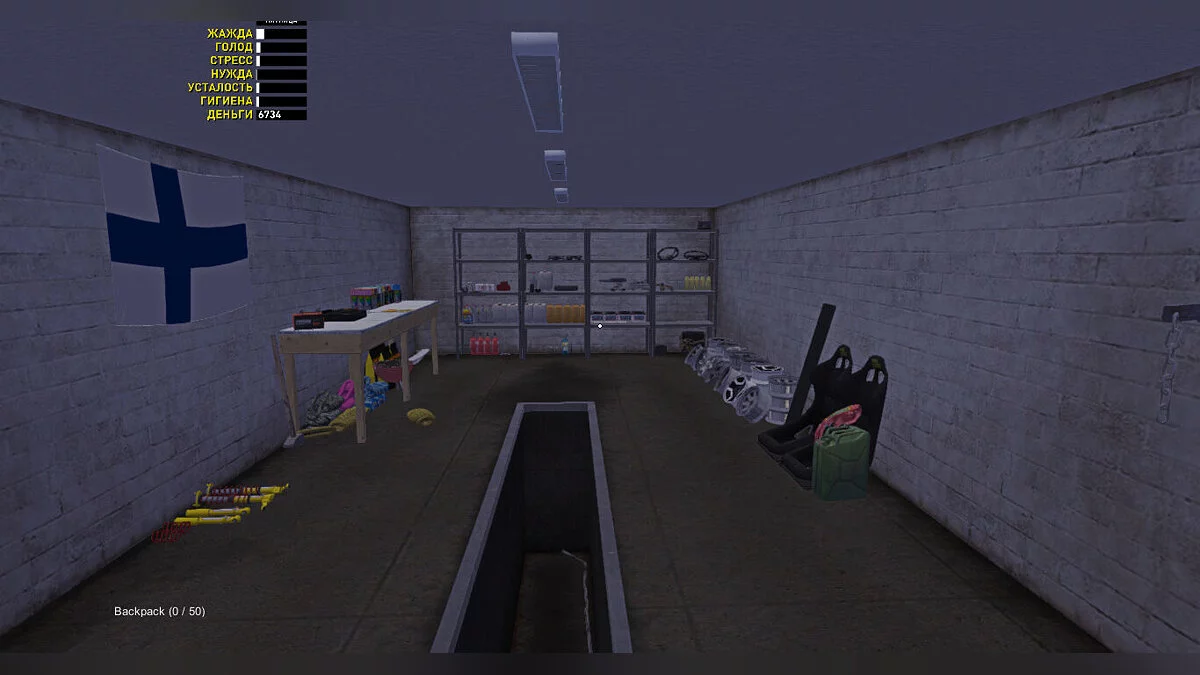 My Summer Car — Сатсума без номеров и нитро, 6к марок, есть ключи от гифу и фургона