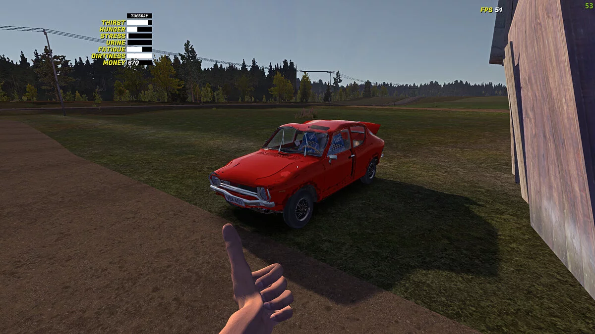 My Summer Car — Сатсума сток, готова к поездке