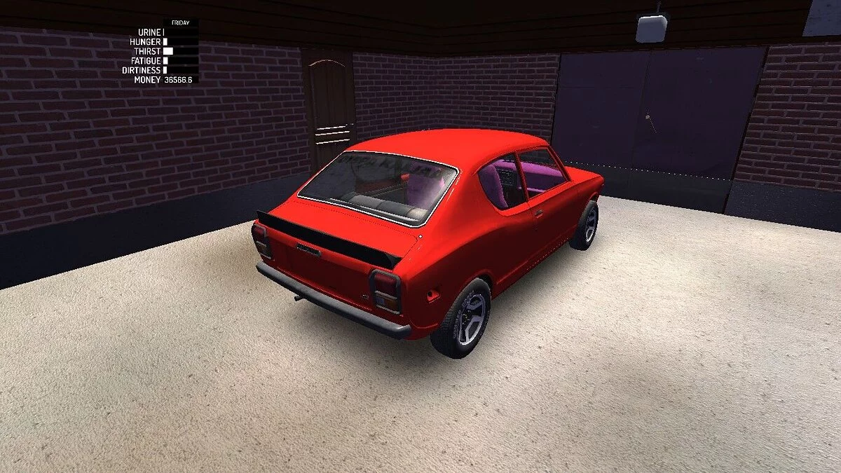 My Summer Car — Немного тюнингованная Сатсума, много еды и пива, сабвуфер и сд плеер