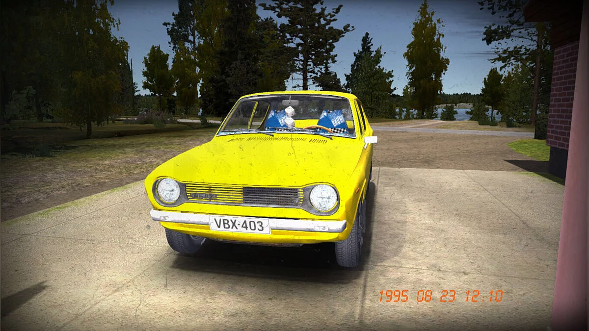 My Summer Car — Сток Satsuma, номера, 13к денег