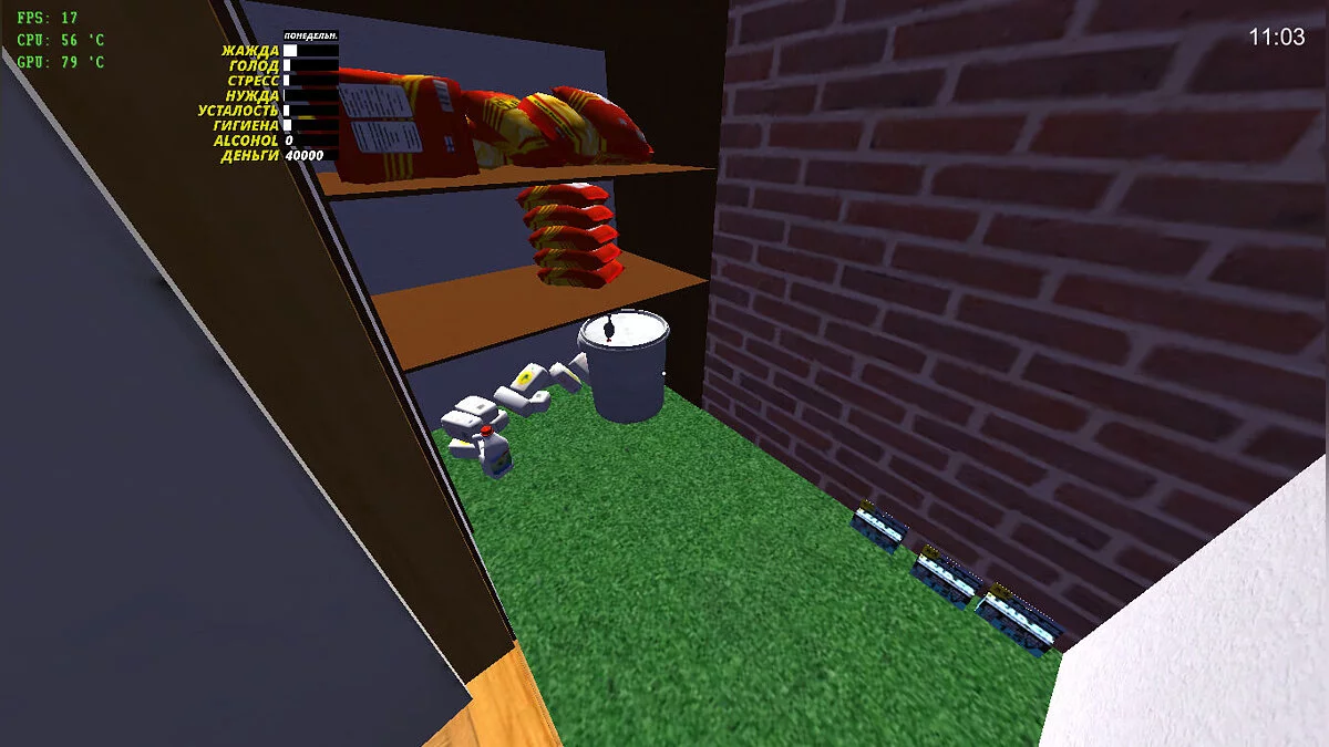 My Summer Car — Сток Сатсума после капиталки, полно еды, 40к марок