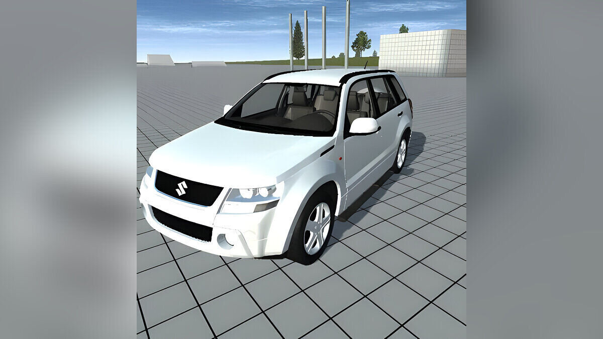 Simple Car Crash Physics Sim — Suzuki Grand Vitara