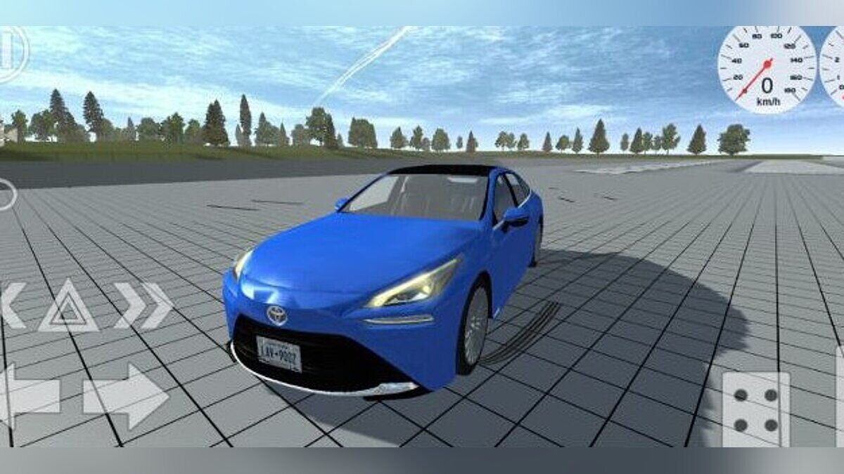 Simple Car Crash Physics Sim — Toyota_Mirai