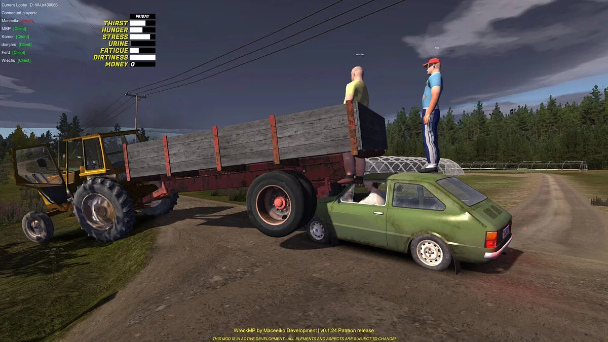 My Summer Car — WreckMP — бесплатный мультиплеер