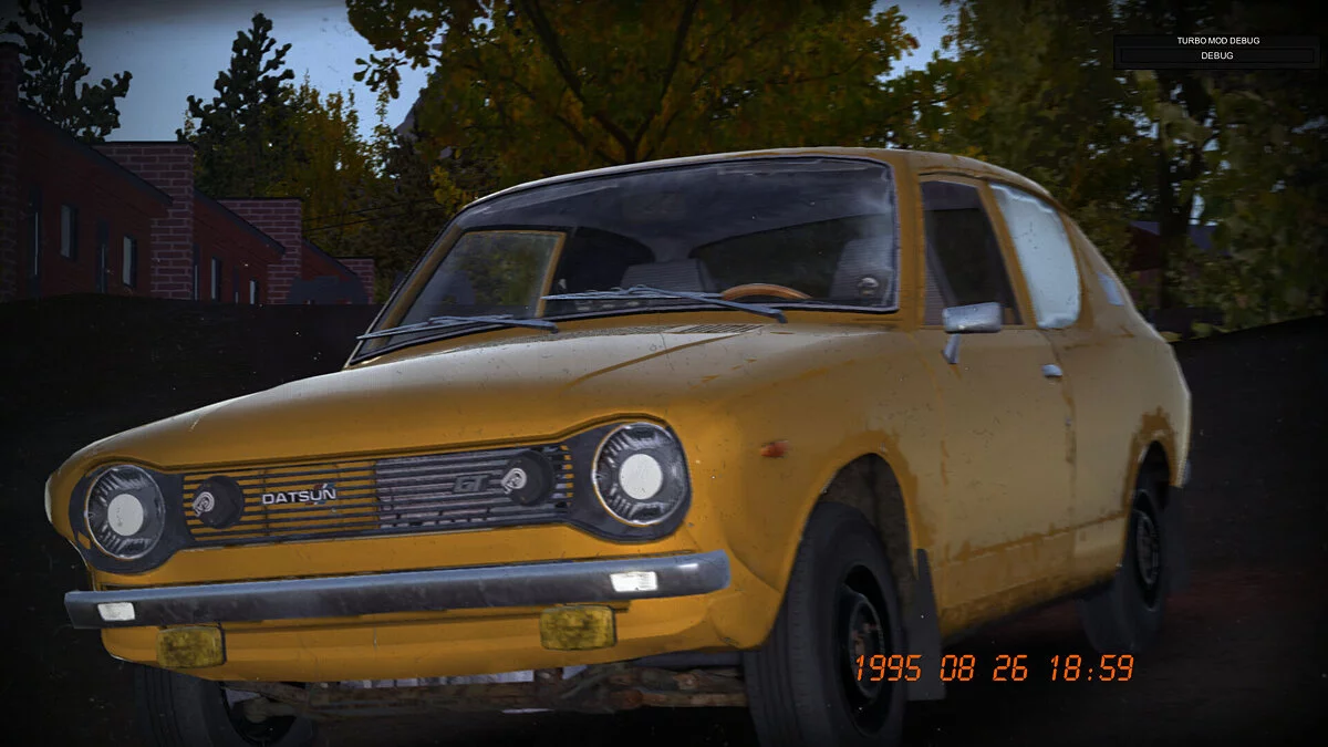 My Summer Car — Желтая полуспорт Сатсума
