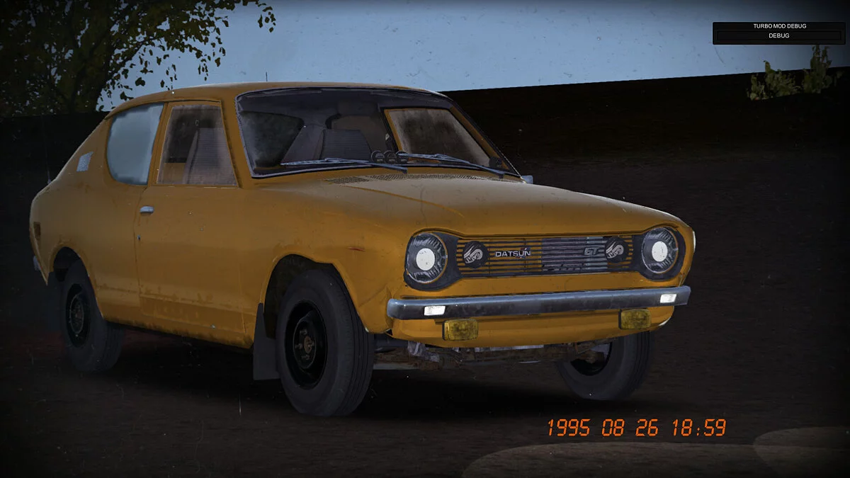 My Summer Car — Желтая полуспорт Сатсума