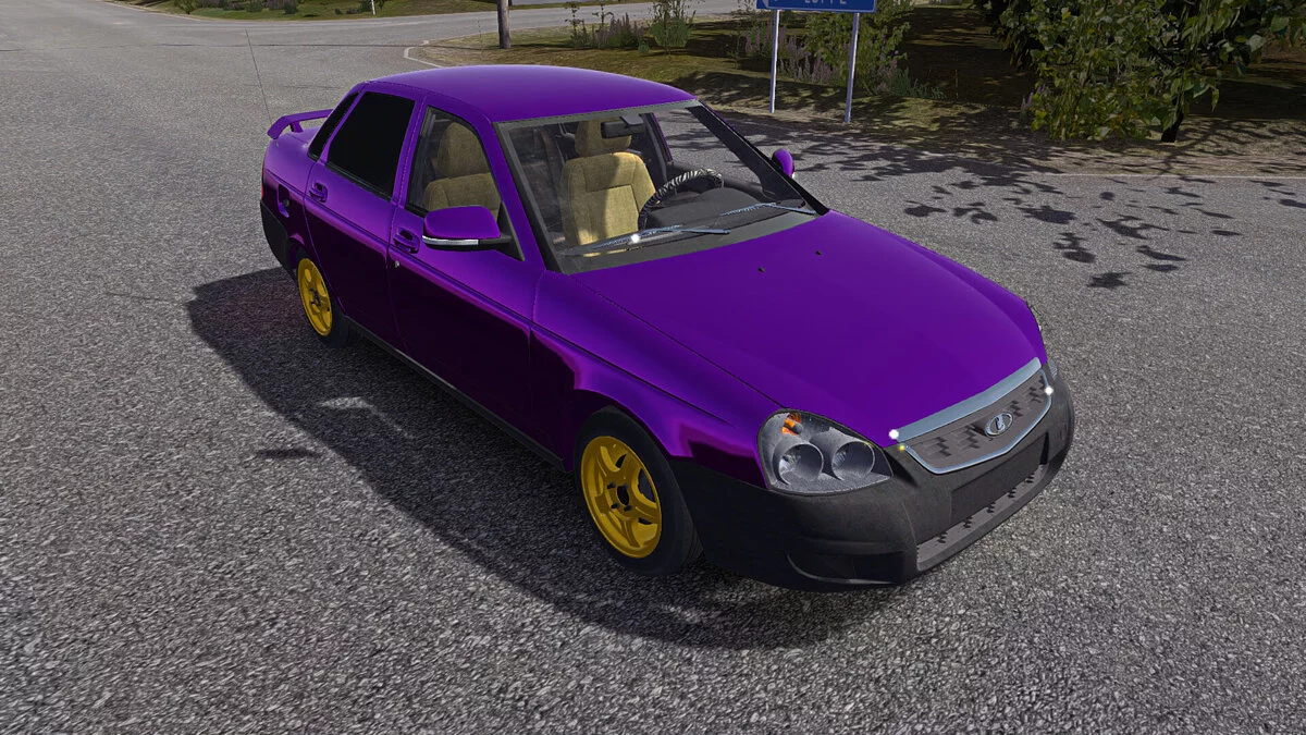 My Summer Car — Сатсума и Лада Седан баклажан