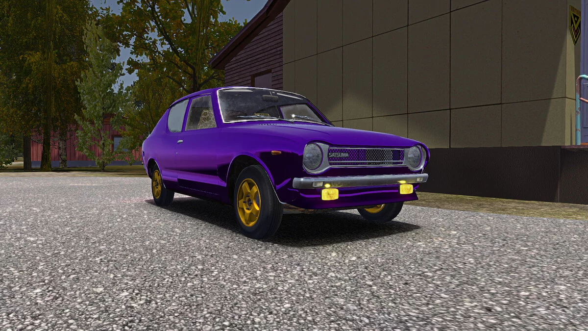 My Summer Car — Сатсума и Лада Седан баклажан