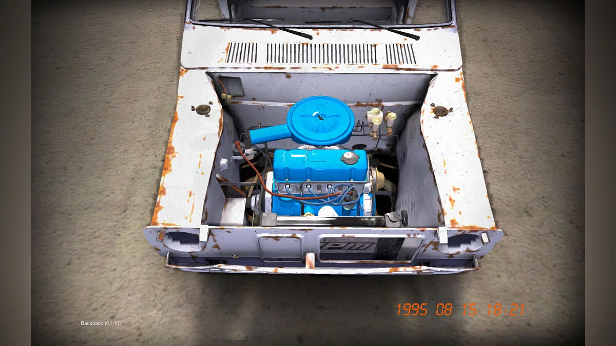 My Summer Car — Белая полусобранная Satsuma