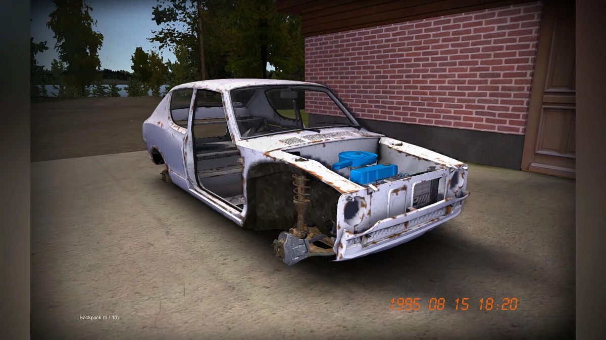 My Summer Car — Белая полусобранная Satsuma